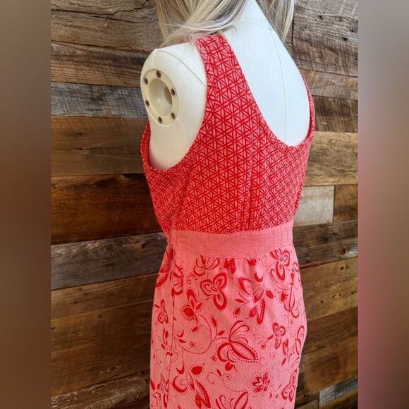 Athleta Vyasa Pink Burnout Sleeveless Tie Back Tank Dress
Sz M - Picture 4 of 16